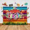 Fiesta Theme Photography Backdrop & Studio Props Kit, Cinco De Mayo Party Decorations, Mexican Photo Booth Background for Pictures, Summer Pool Mexicana Birthday Party Supplies